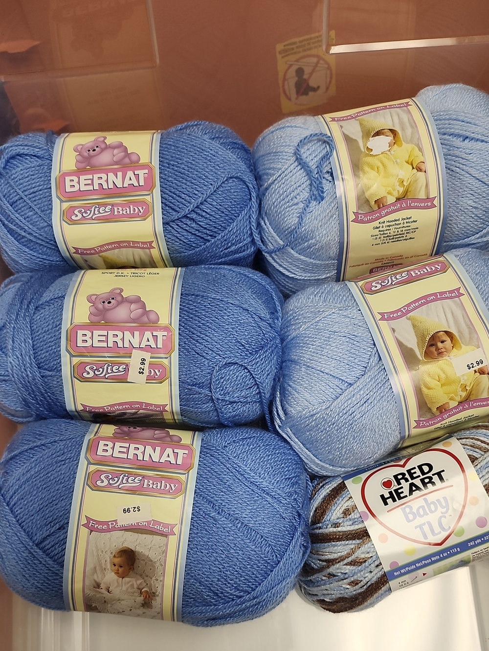 Softee Baby Blue Baby Yarn - Soft Acrylic